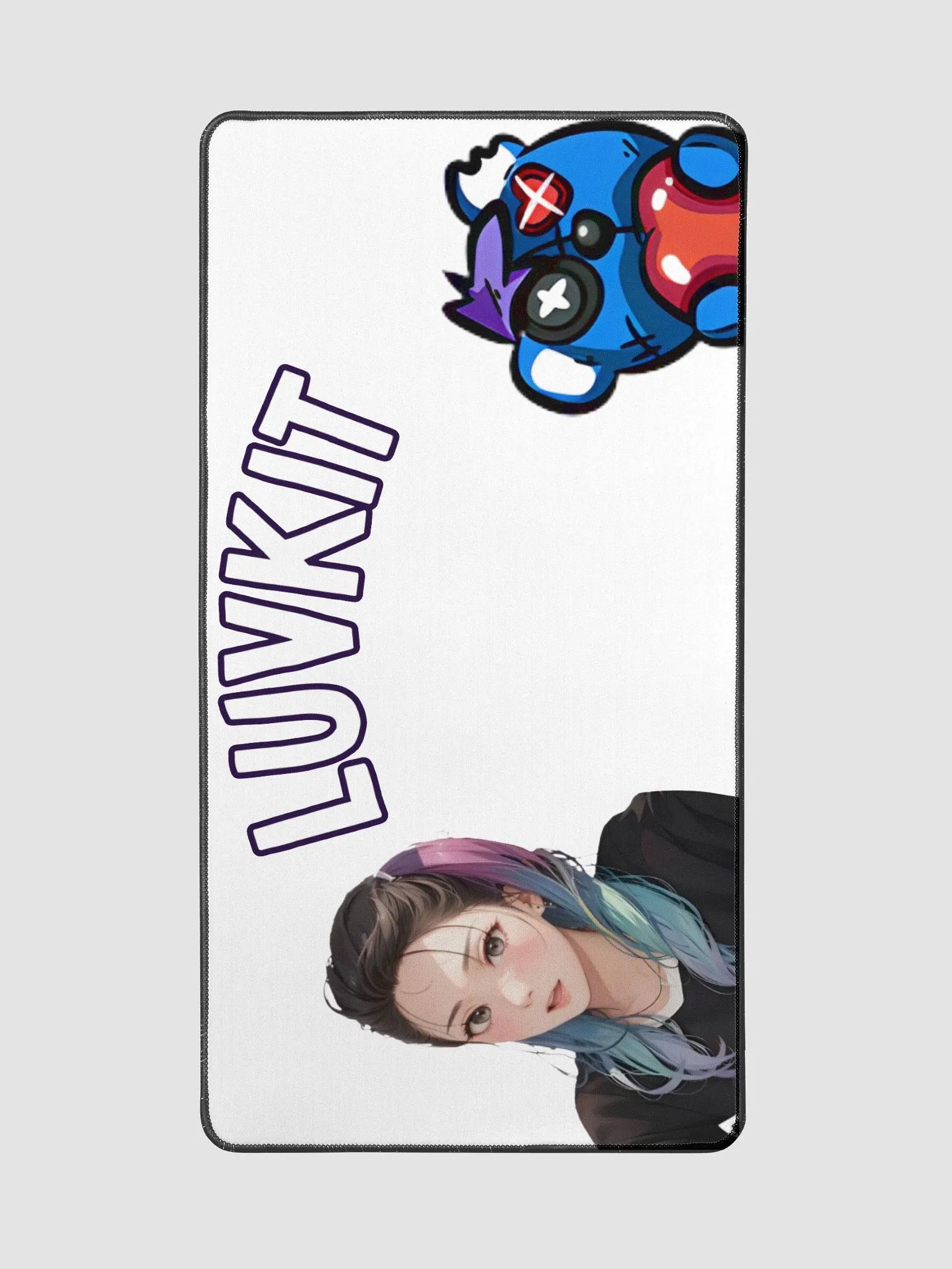 Colorful Love Desk Mat product image (2)