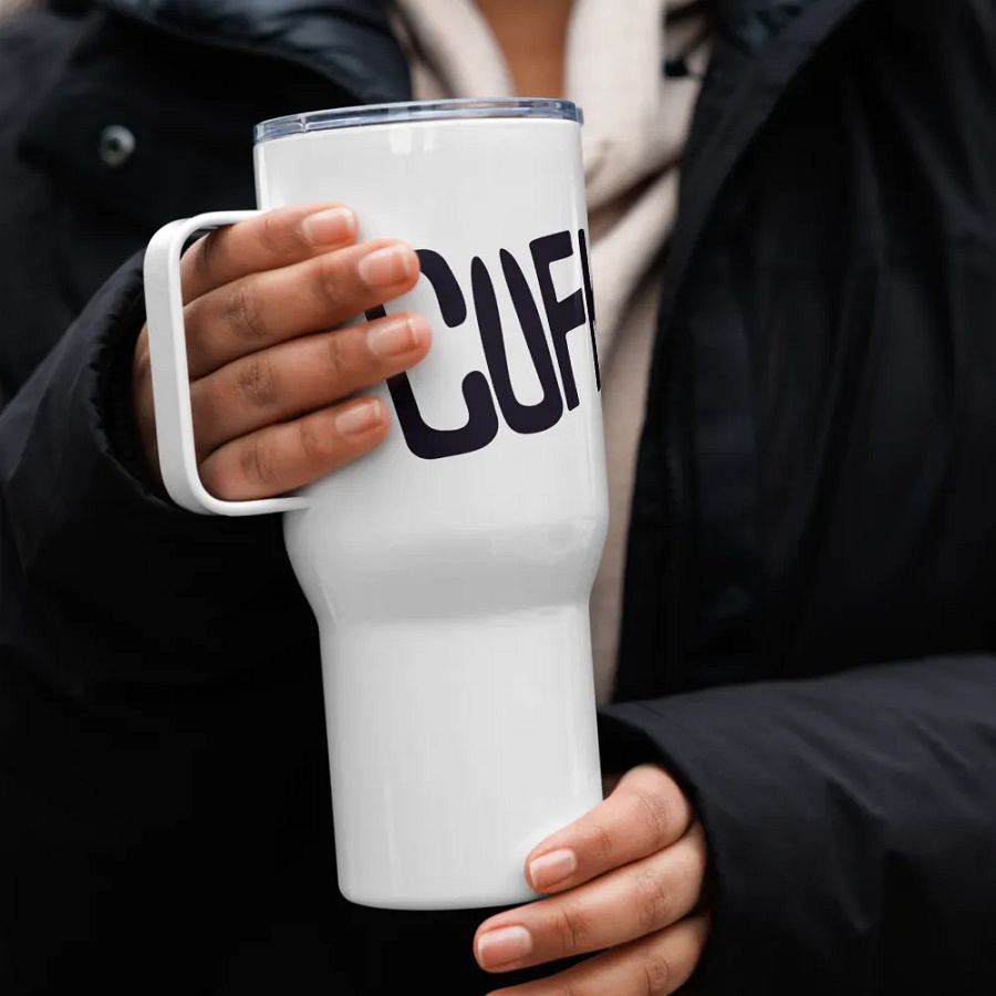 CUFK Travel Mug with a Handle product image (9)