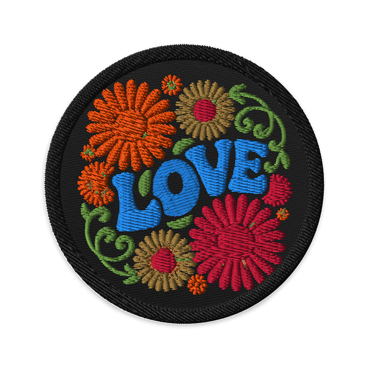 Love Garden Embroidered Patch product image (1)