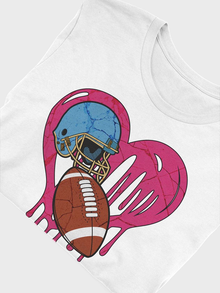 Heart Football Gridiron T-Shirt product image (62)