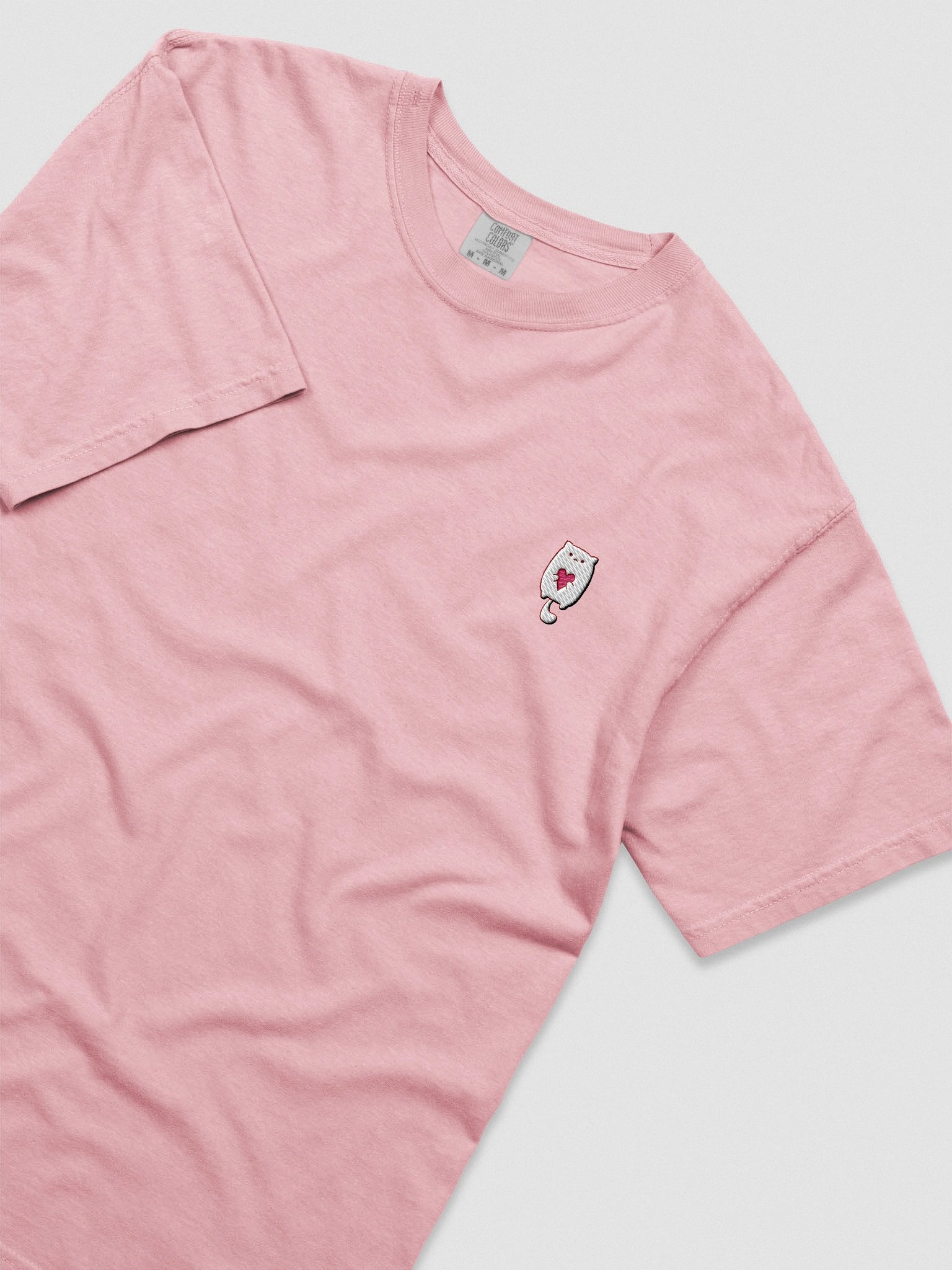 Cute Kawaii White Cat Tee product image (40)