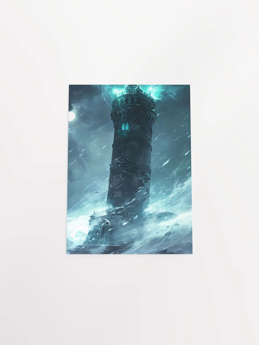Sorcerer's Tower in a Blizzard Poster product image (19)