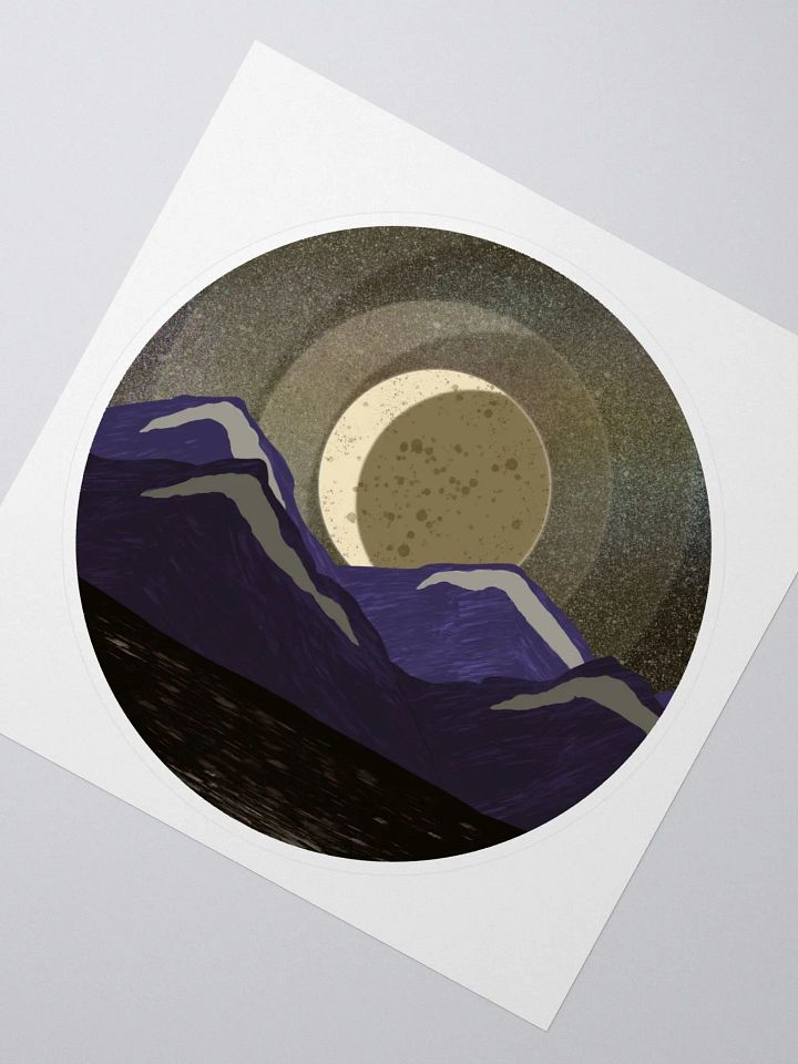 Crescent Moon - Sticker product image (2)