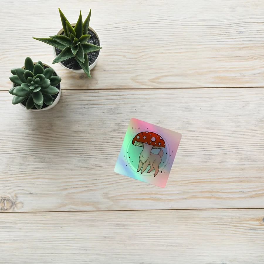 Mushroom Deer Sticker product image (10)