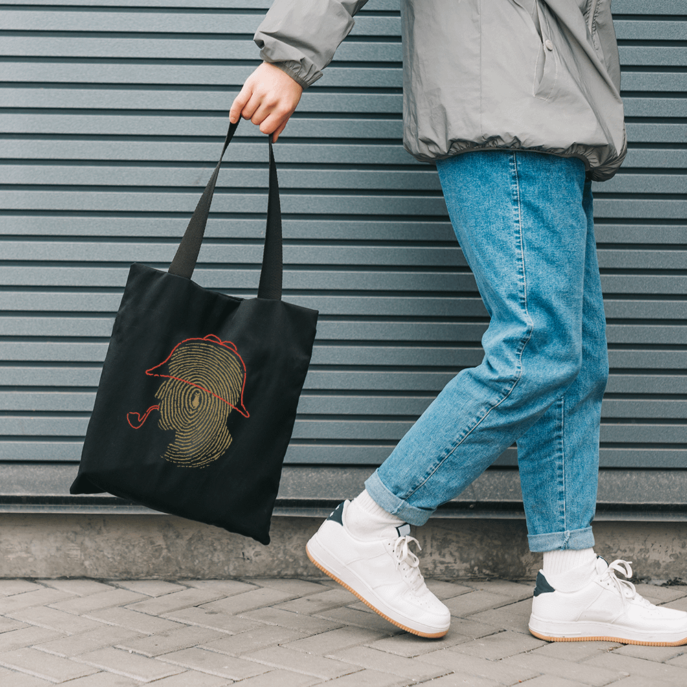 Sherlock Eco-Friendly Tote Bag product image (2)