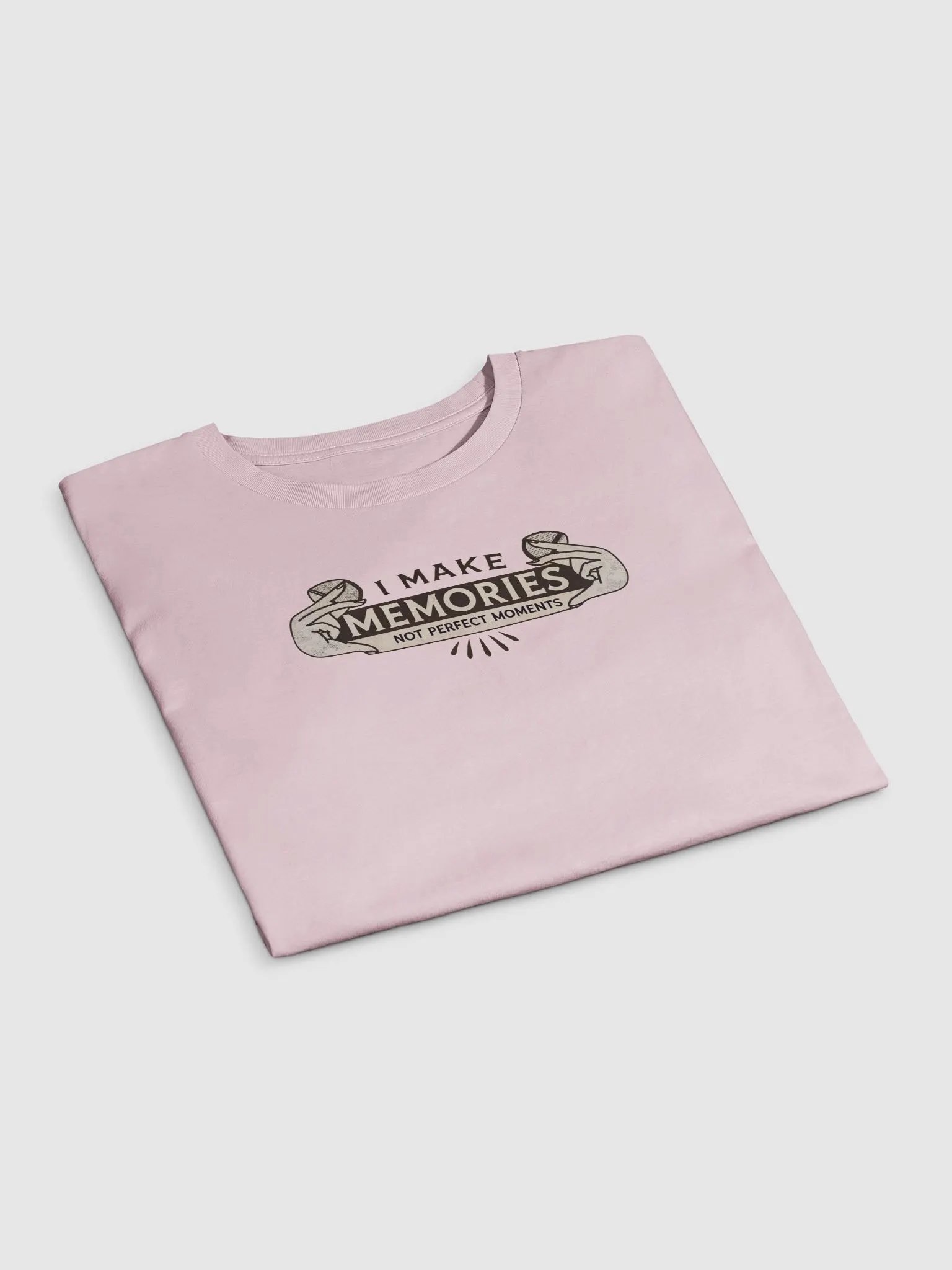 Mom Power | "I Make Memories, Not Perfect Moments" Women's Premium Crop Top product image (3)