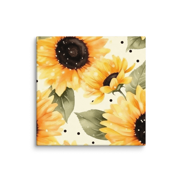 Sunflower Serenade Canvas Print product image (1)