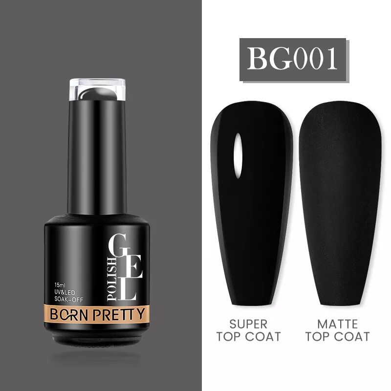 BORN PRETTY 15ml Gel Nail Polish Nude Pink Jelly Gel Soak Off UV Gel Nails Art product image (5)