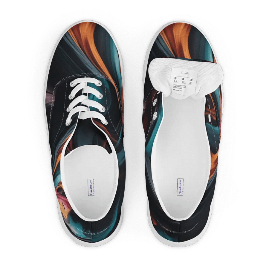 Fluid Motion Lace-Up Canvas Shoes product image (7)