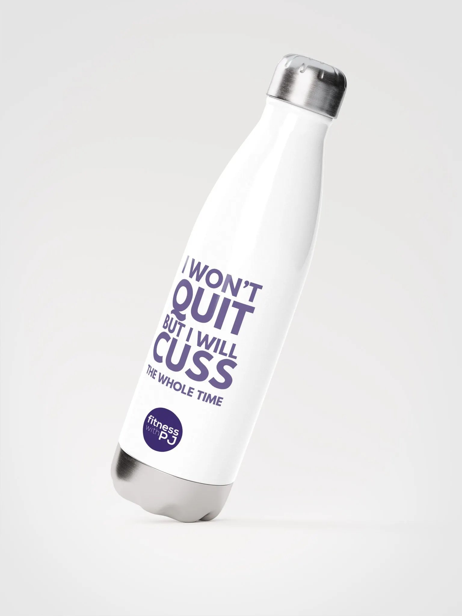 Won't Quit Water Bottle product image (2)