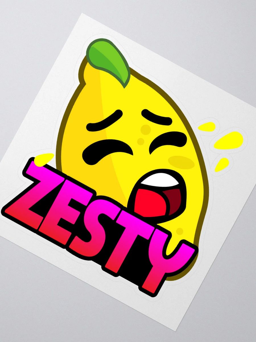 ZESTY STICKER product image (2)