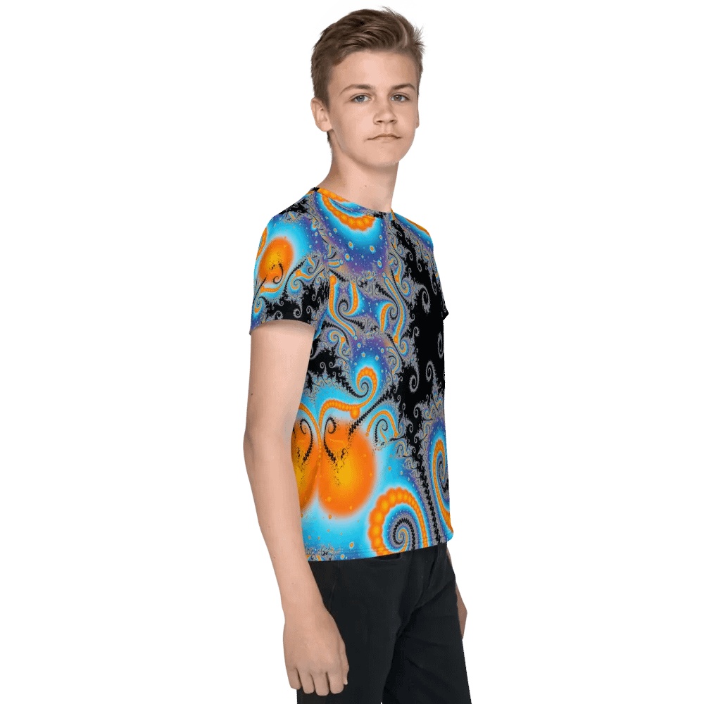 Fractal youth T-shirt - Party at the Orange Factory product image (8)