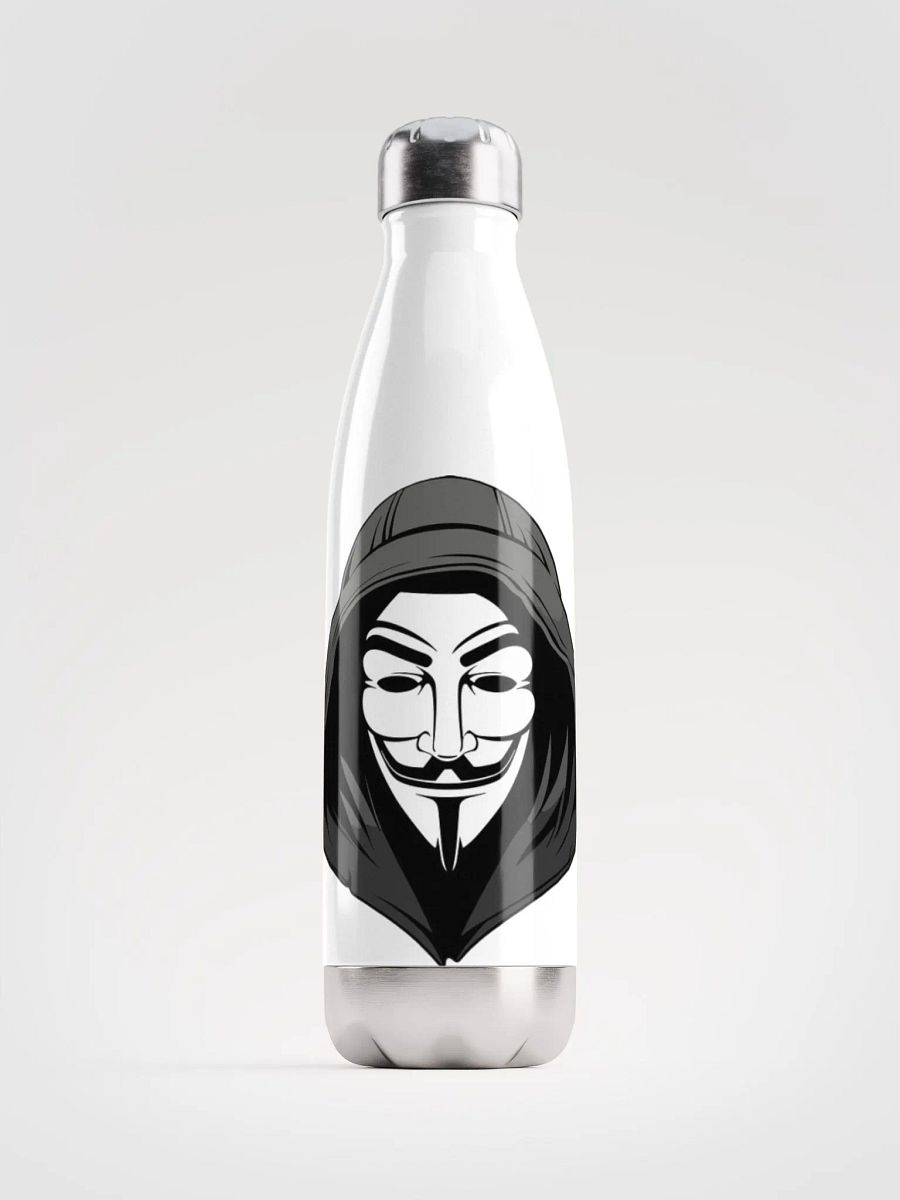 Guy Fawkes Mask Water bottle product image (2)