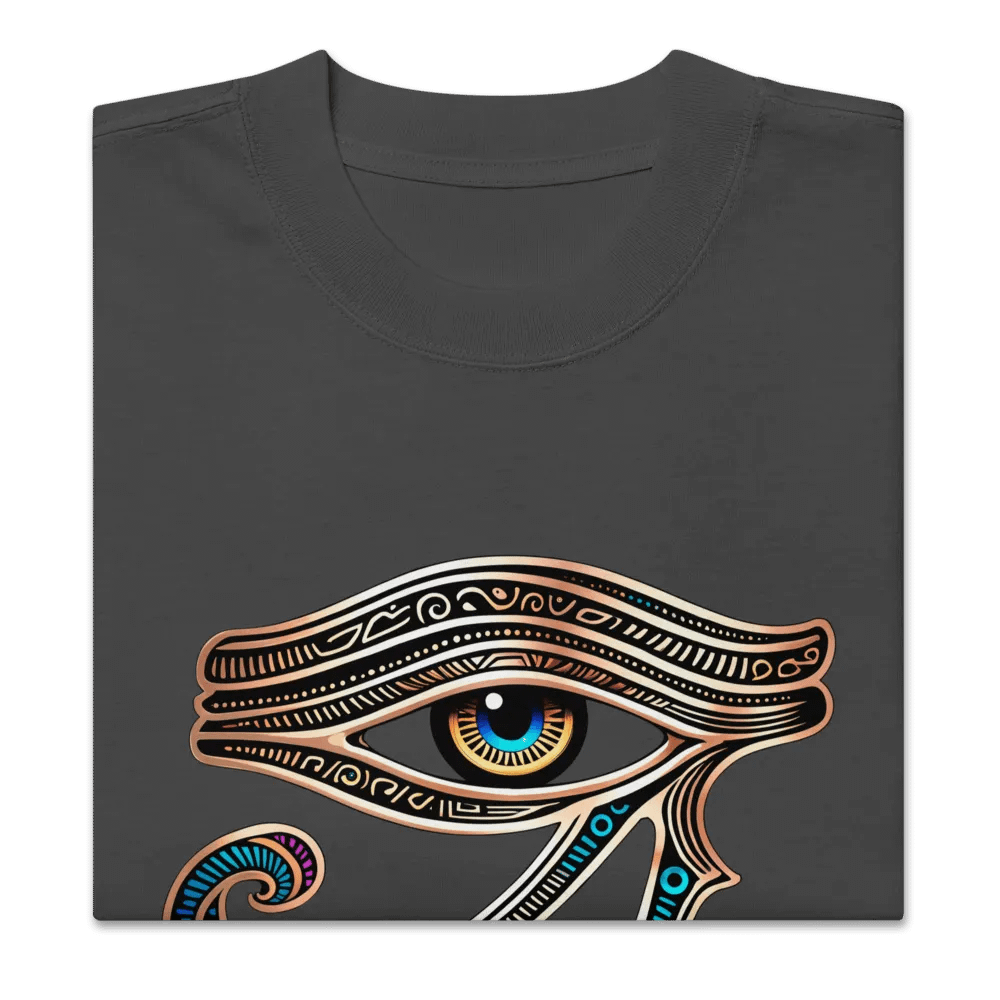 [Eye of Horus 2] Oversized T-Shirt product image (4)