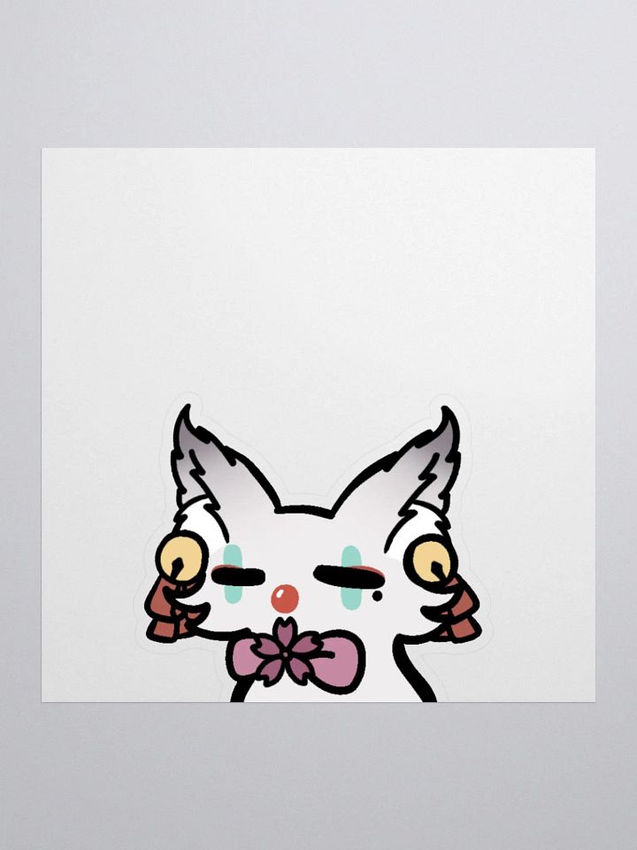 SillyFox Clown Sticker product image (2)