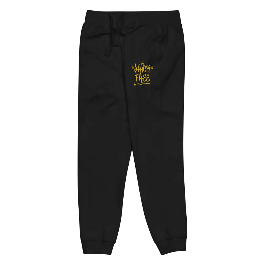 Brick Free Joggers (Gold Logo) product image (4)