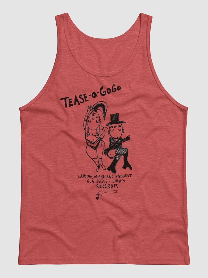 Tease a GoGo Logo and Dancers tank product image (1)