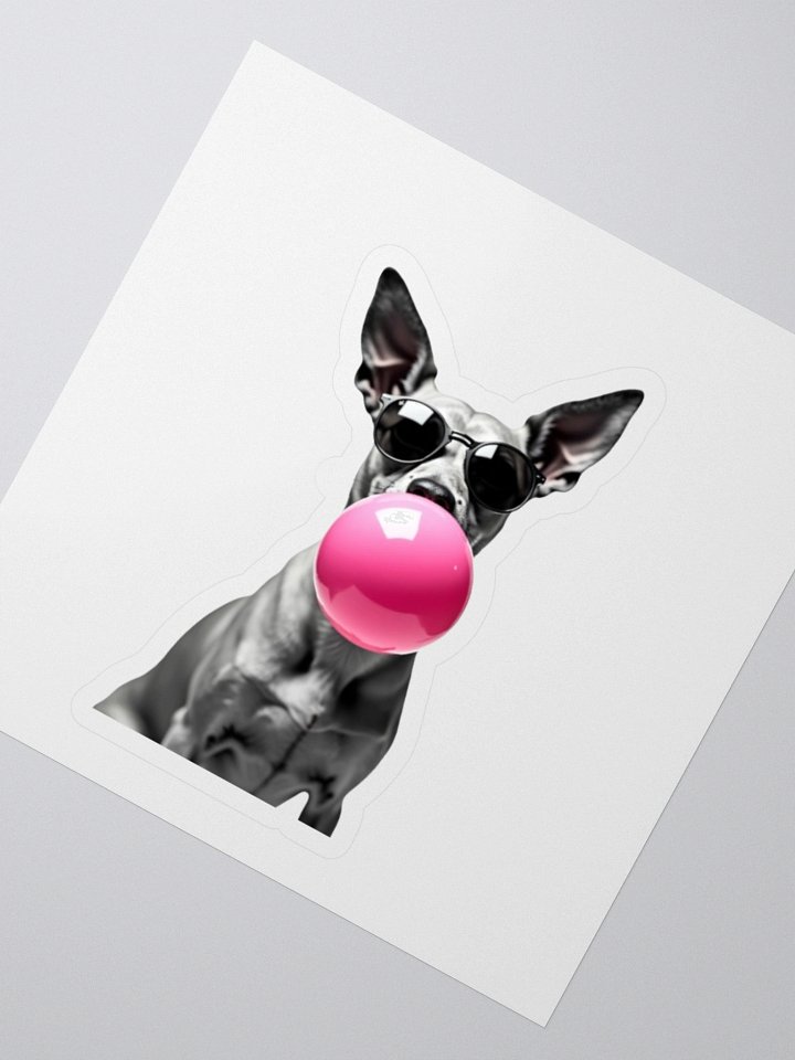 Bubblegum Potcake Sticker product image (2)
