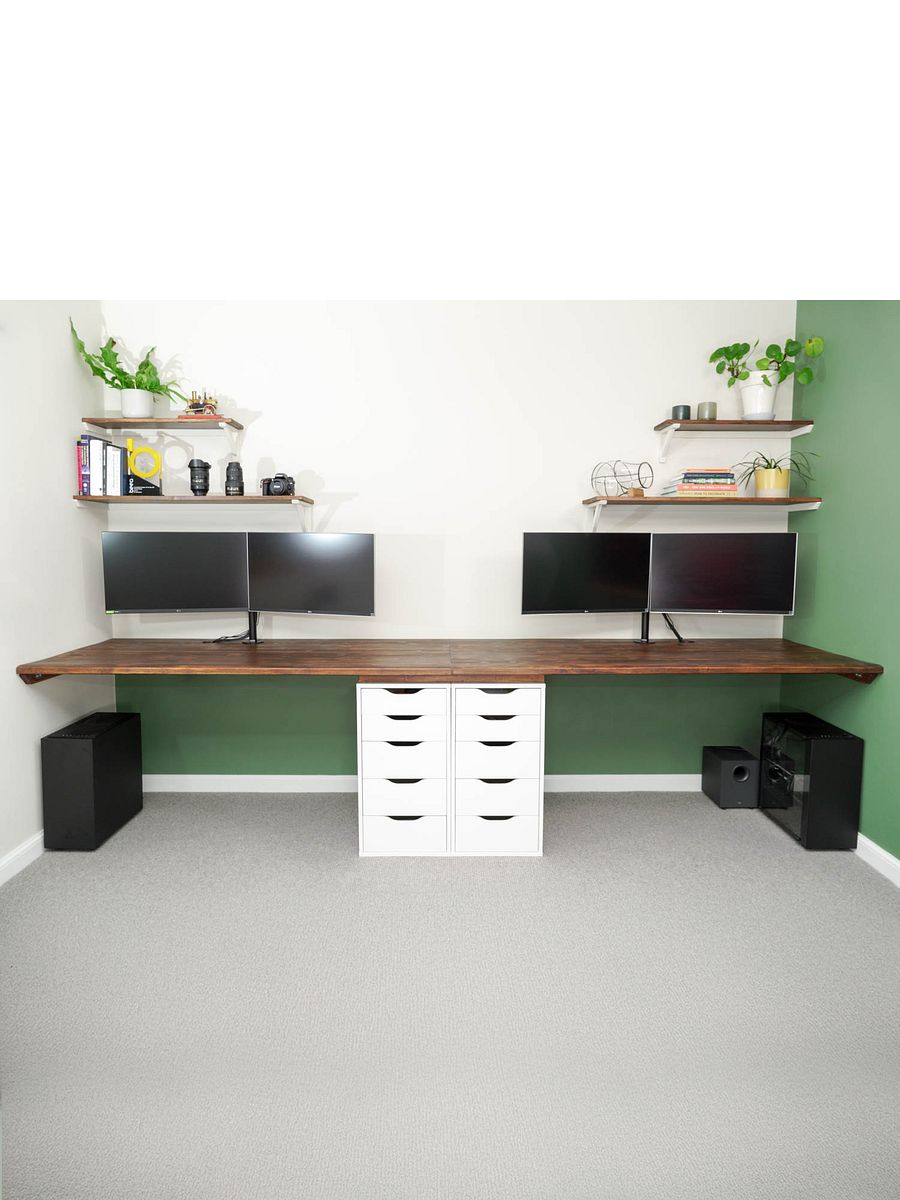 Floating Office Desk | FREE Digital Plans product image (4)