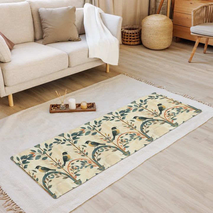 Cute Birds Yoga Mat by Treasure Pie product image (1)