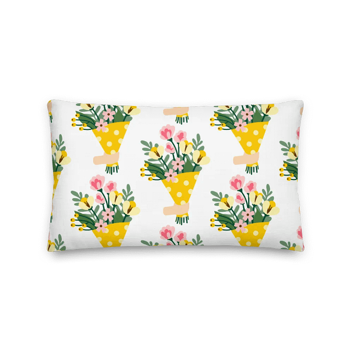Polka Dot Bouquet Bliss Pillow product image (2)