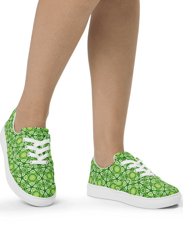 Symmetric Green Dream Lace-Ups product image (5)