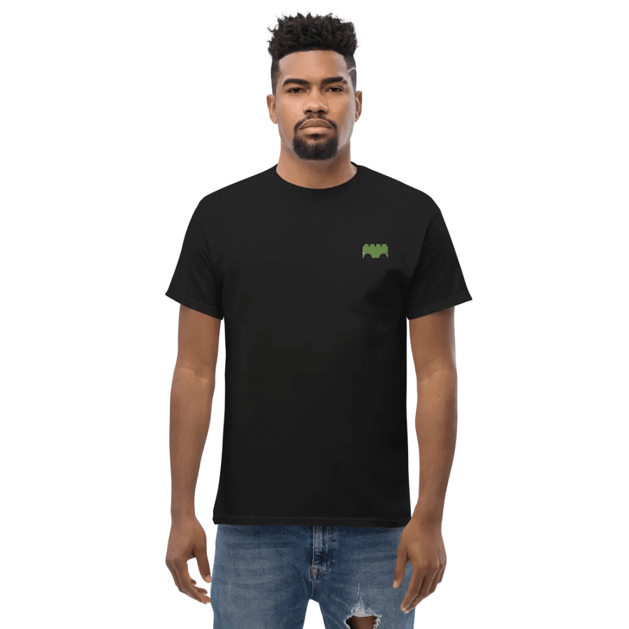 Brick-Car Tee Stitched Green product image (5)