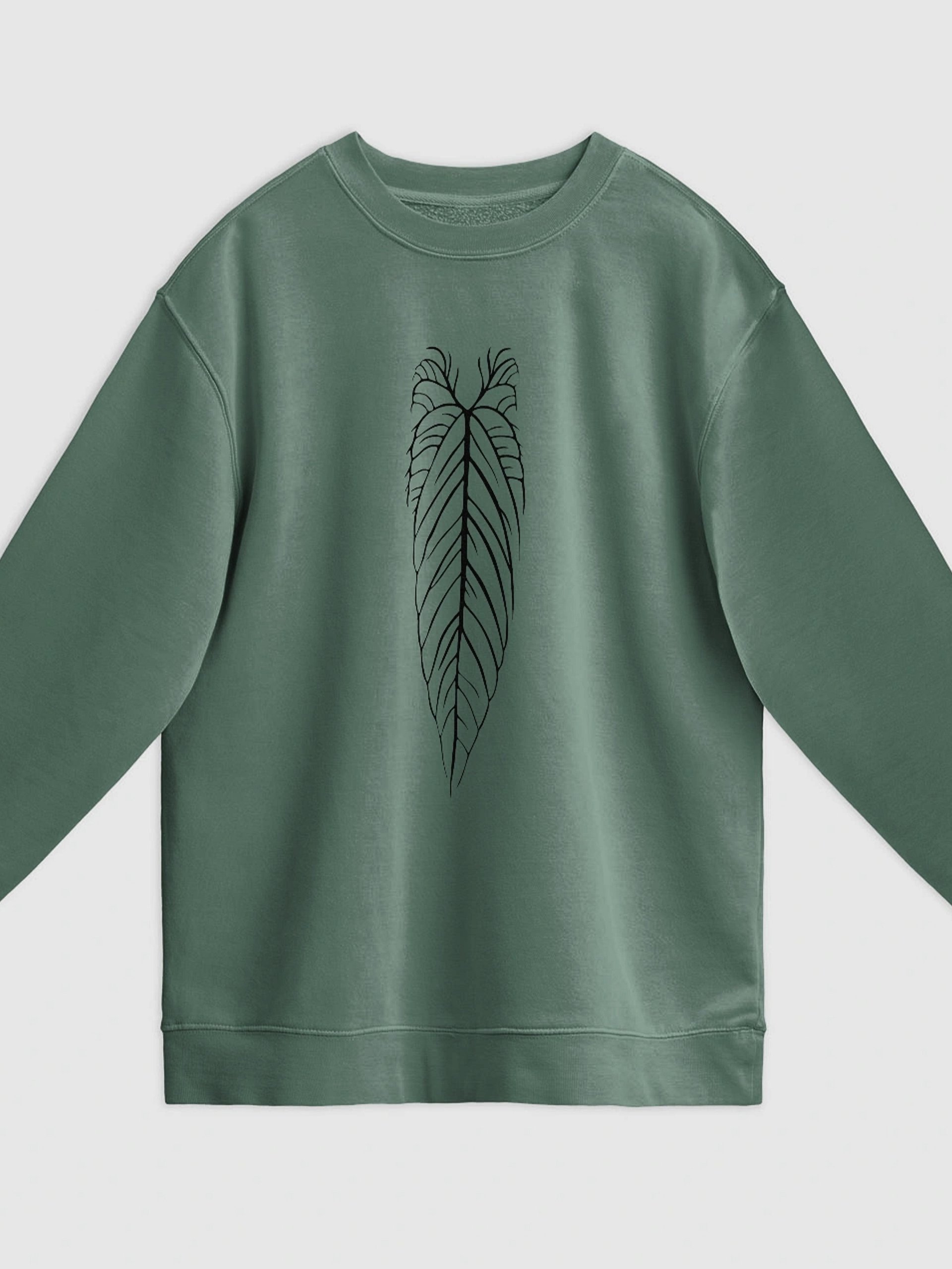 ANTHURIUM DIABLOENSE SKELETON - Midweight Pigment Dyed Sweatshirt product image (8)