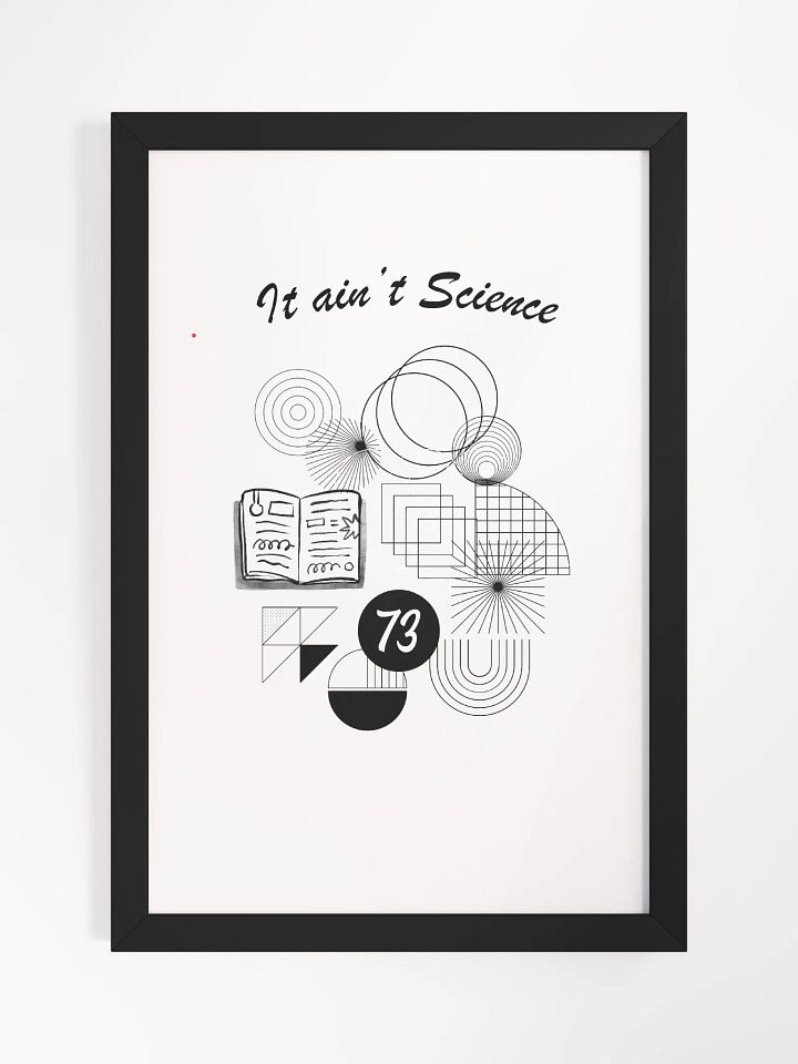 Poster NOT SCIENCE product image (1)