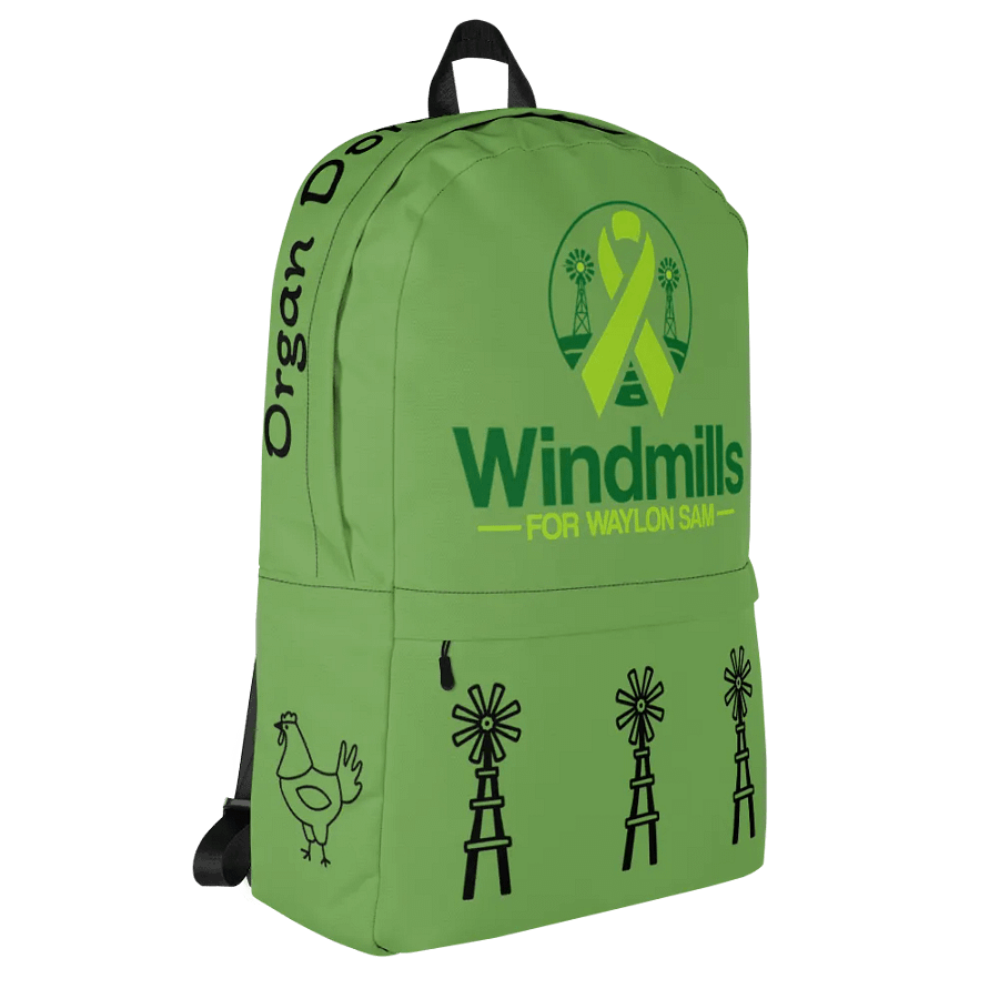 Windmills For Waylon Sam Backpack product image (6)