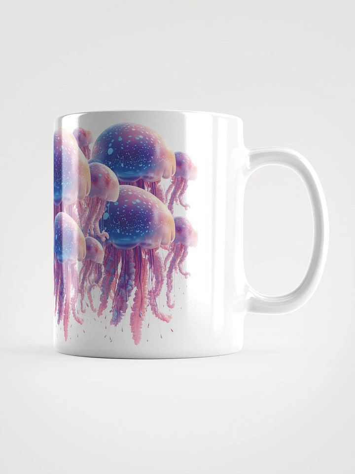 Luminous Jellyfish Glow White Mug product image (1)