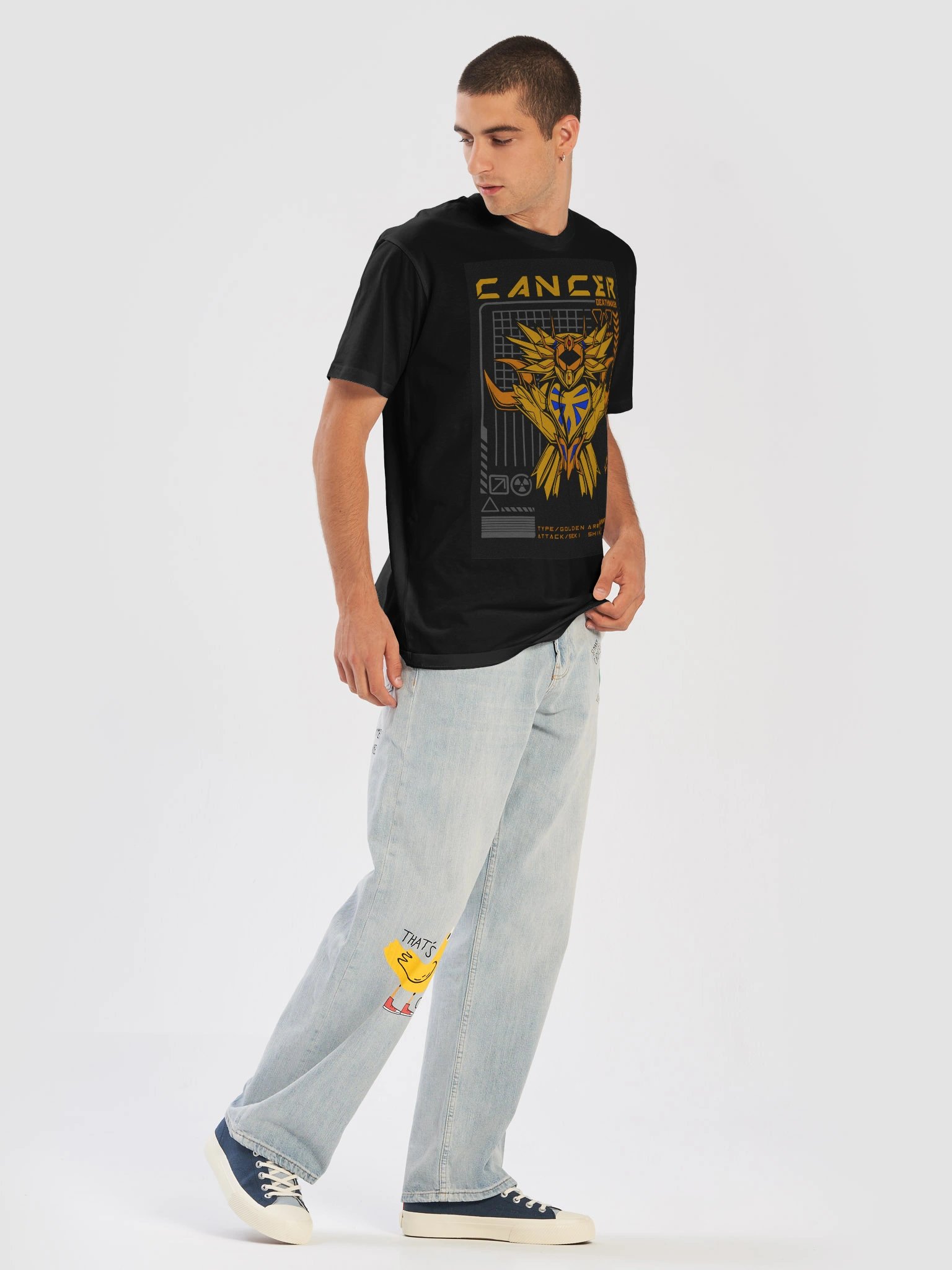 ☠️ Cancer Deathmask: Underworld Surge Tee product image (5)