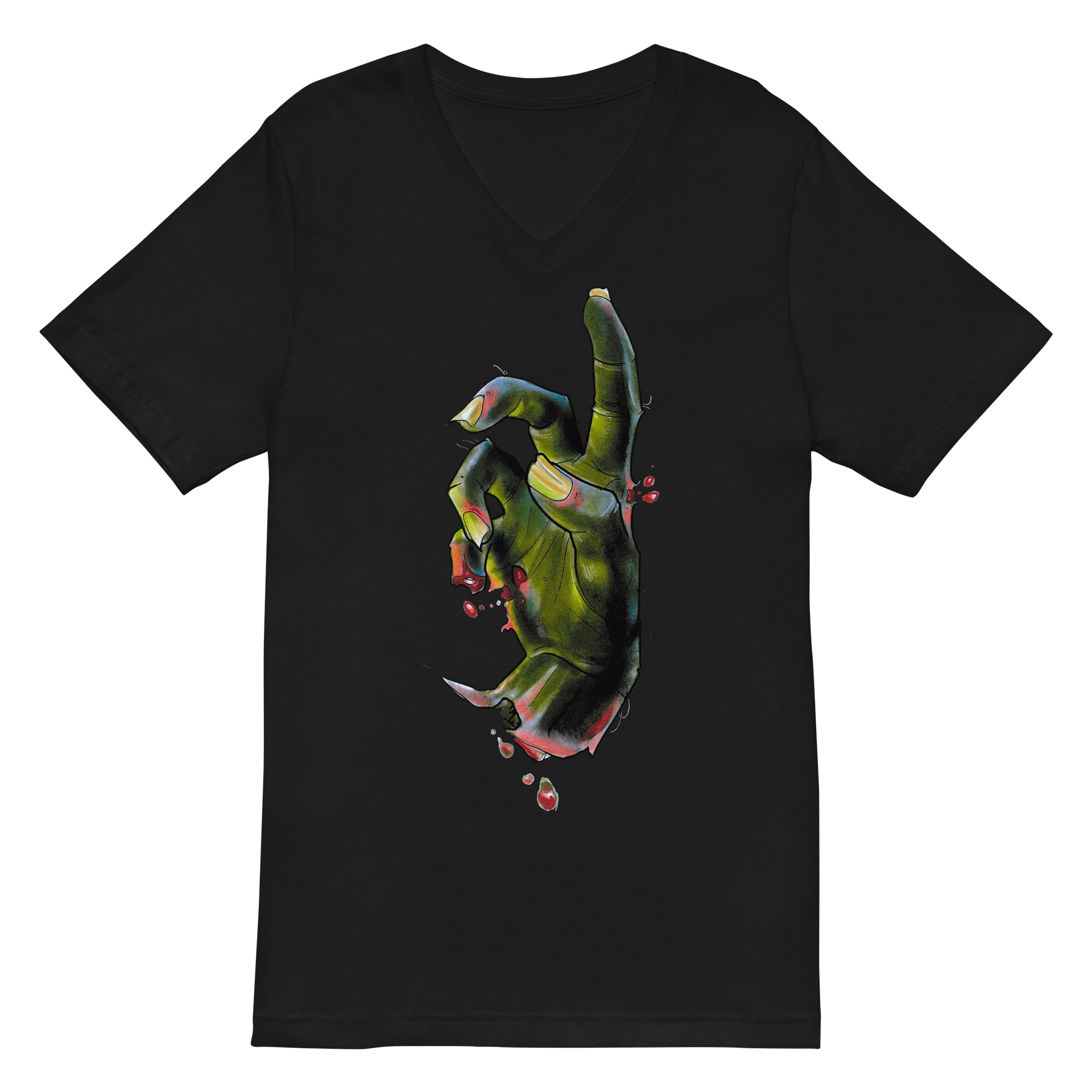 THIS! - Bella+Canvas Short Sleeve V-Neck Jersey T-Shirt product image (3)