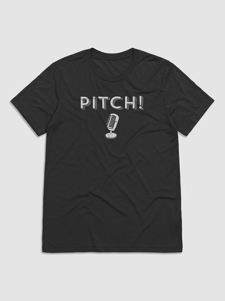 Pitch! Logo Triblend Tee - Light on Dark product image (1)