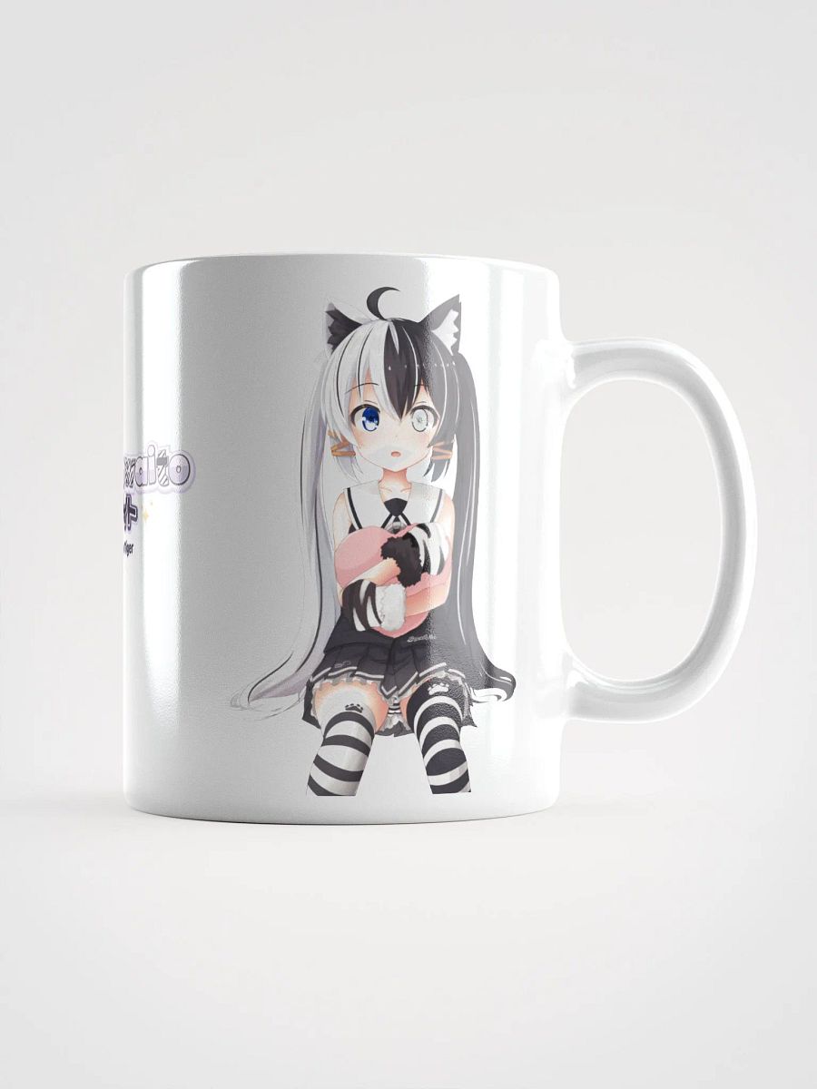 All White Mug - Byakko Heart Pillow Edition product image (2)