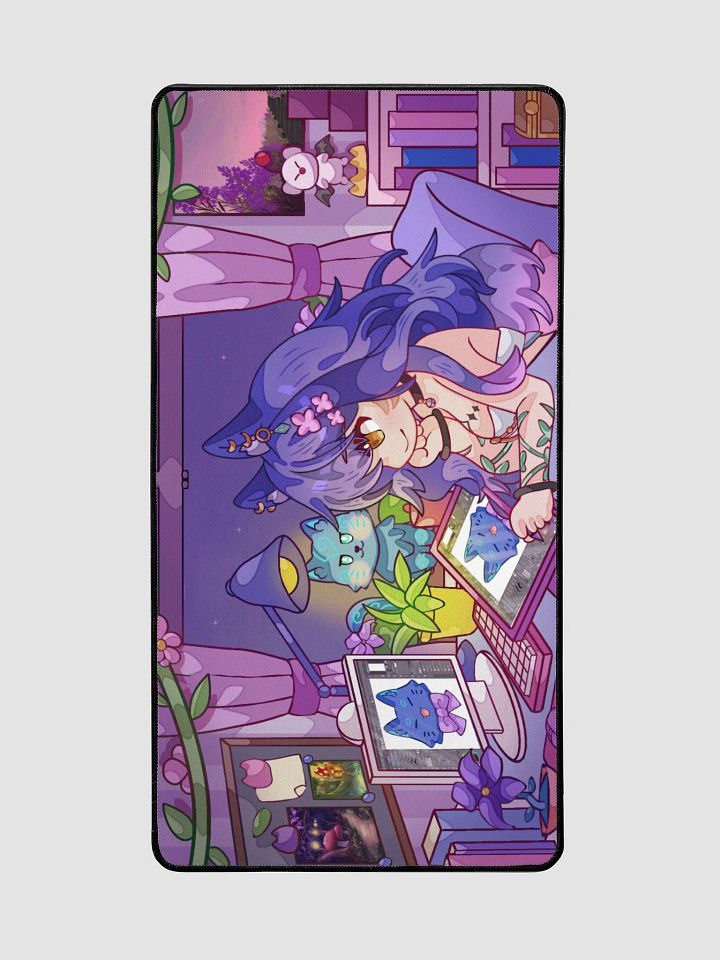 Lofi Girlie Rhiow DeskMat product image (2)