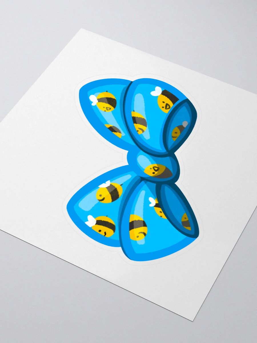 Sheik's Whimsical Bee Bow Sticker product image (8)