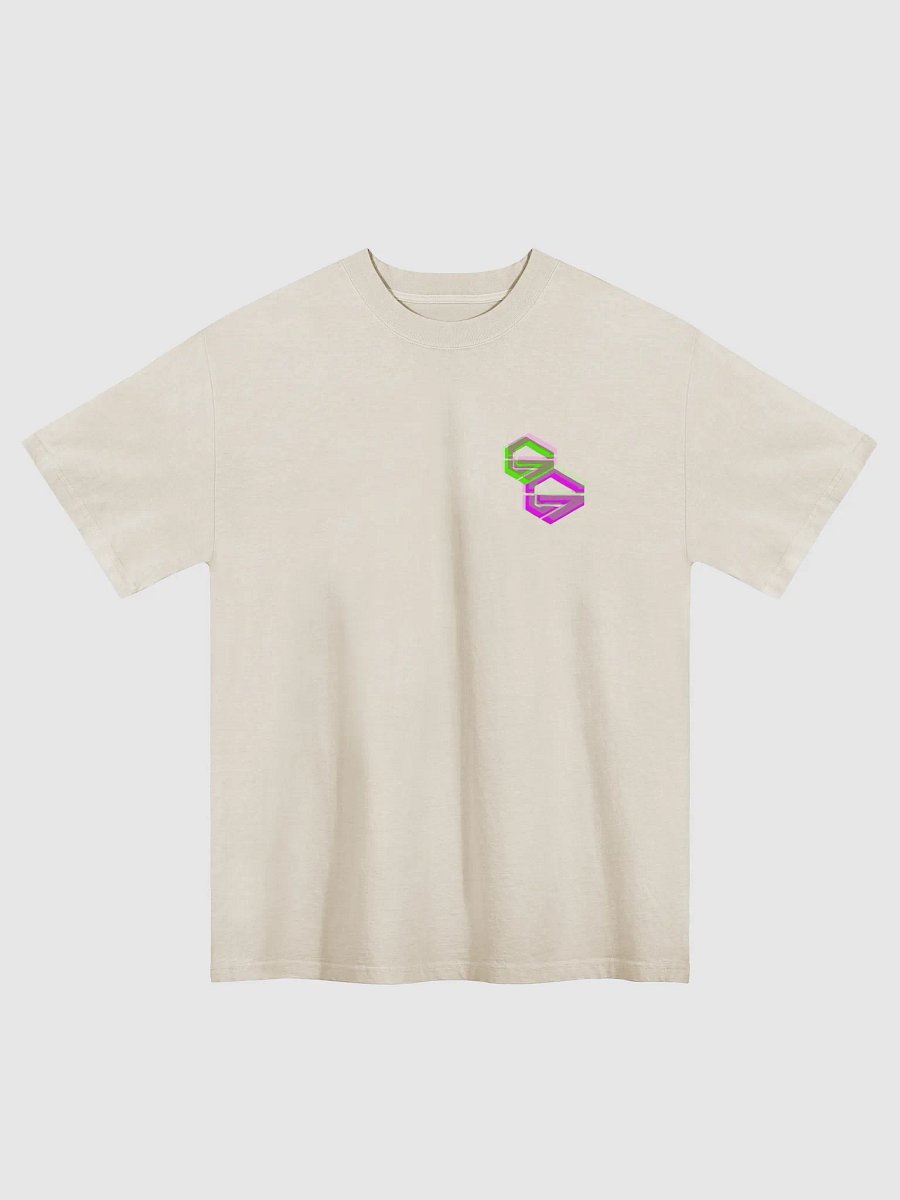 Oversized Faded T-Shirt - White Unisex with GG Logo product image (1)