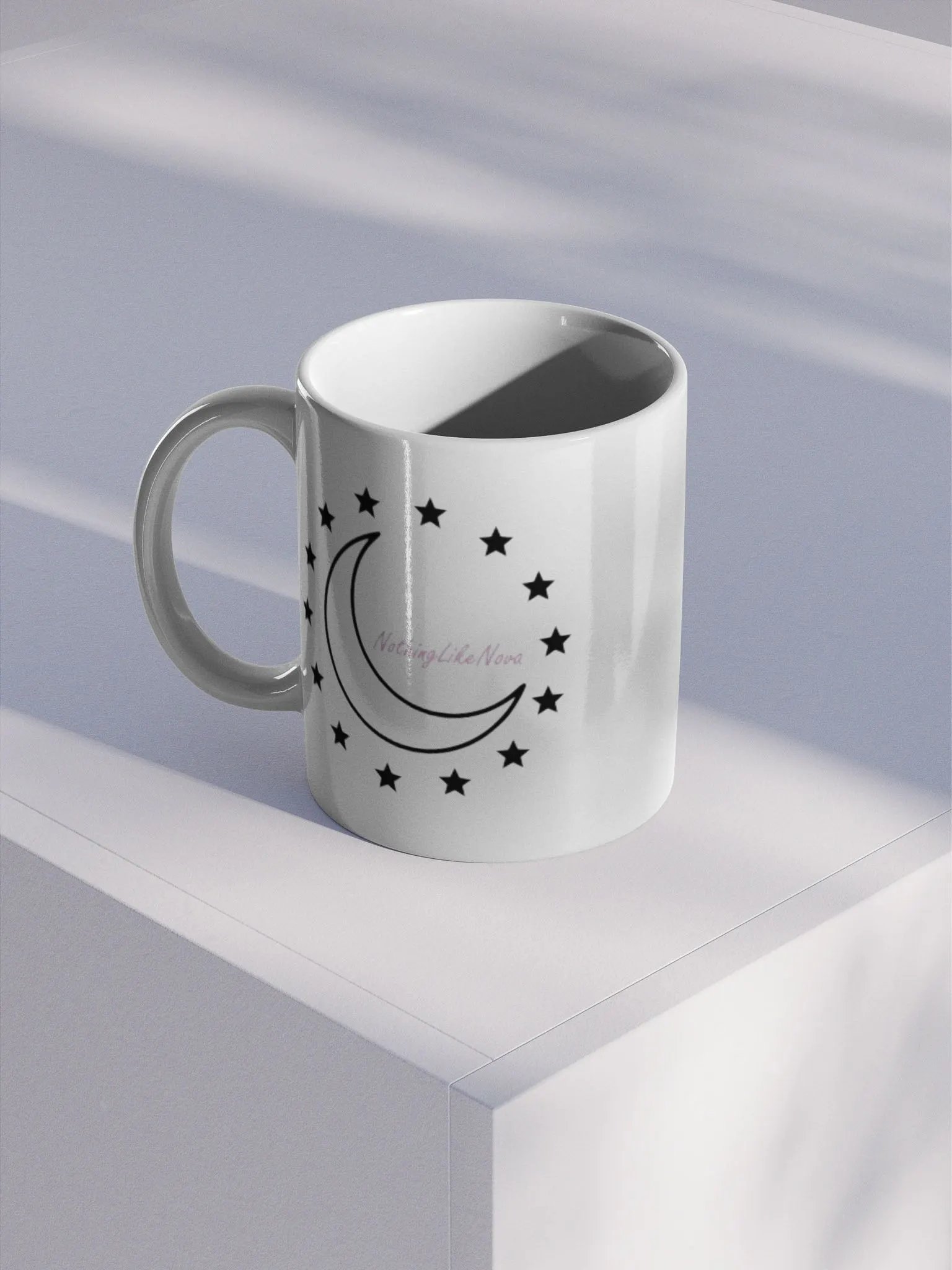 Moon & Stars Mug - Pink product image (1)