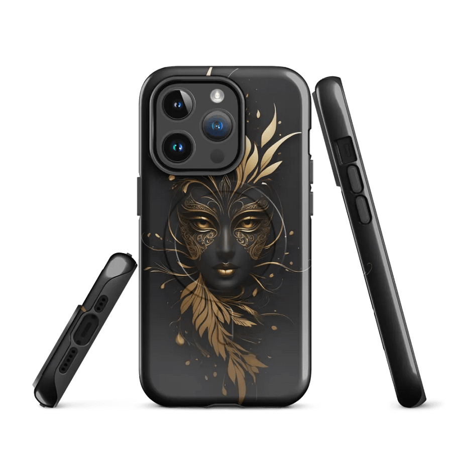 MagSafe® Tough Case for iPhone – Golden Enigma product image (1)