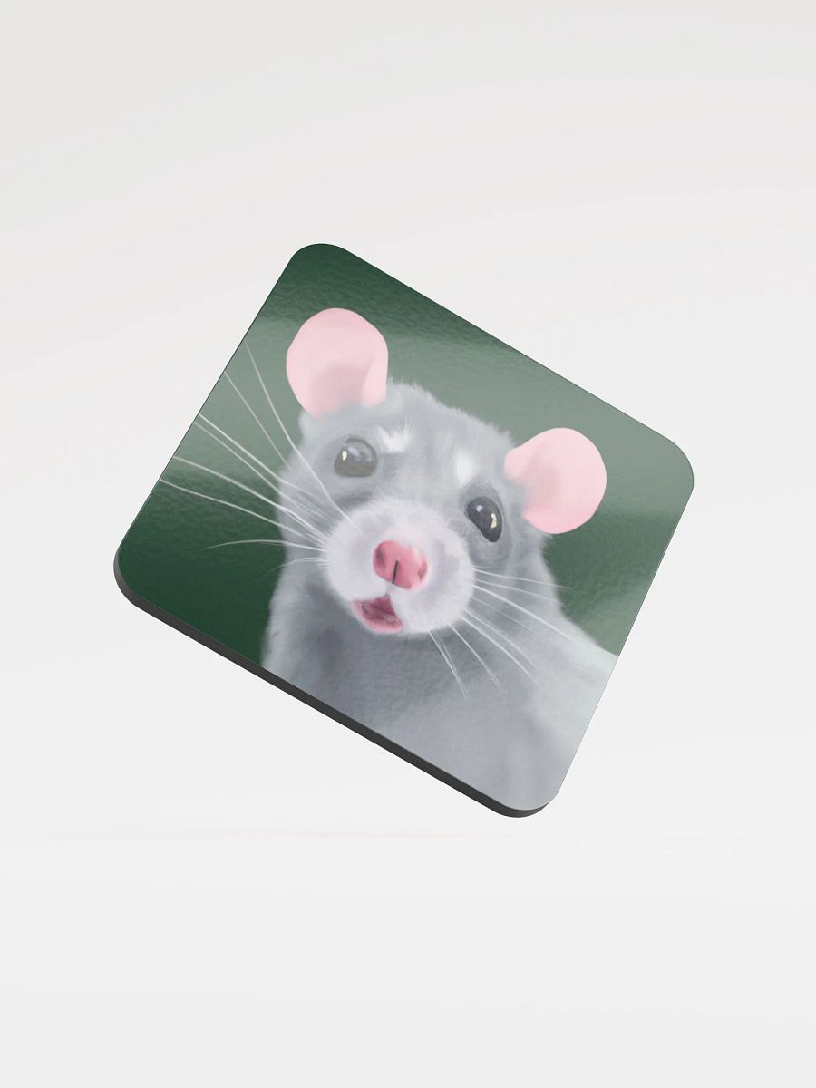 blue girl rat coaster product image (1)