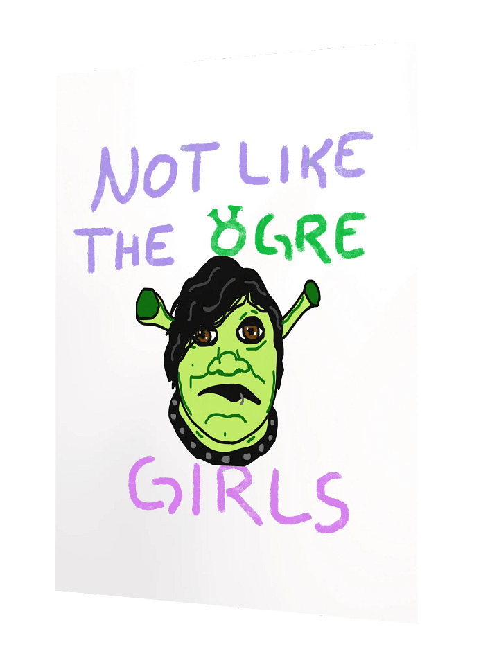 Not Like the Ogre Girls Poster product image (2)