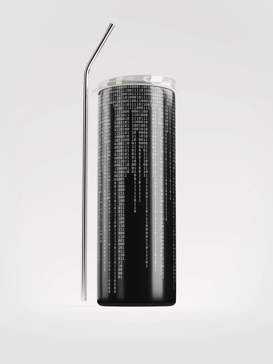 Binary Drip: White product image (1)