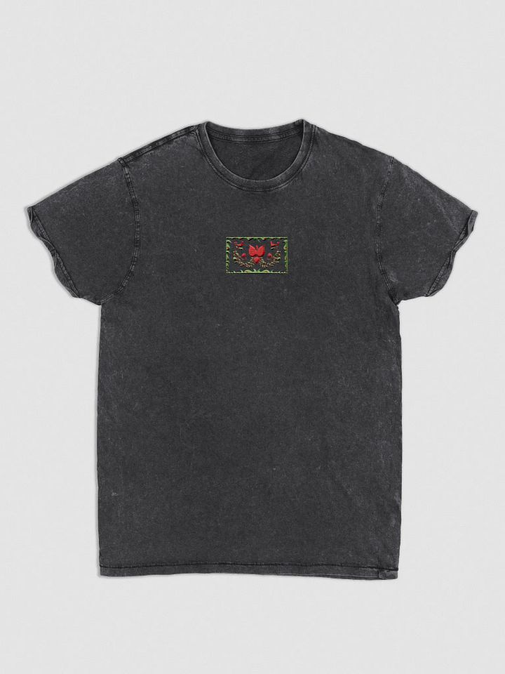 Hungarian Folklore Flora Denim Tee product image (1)