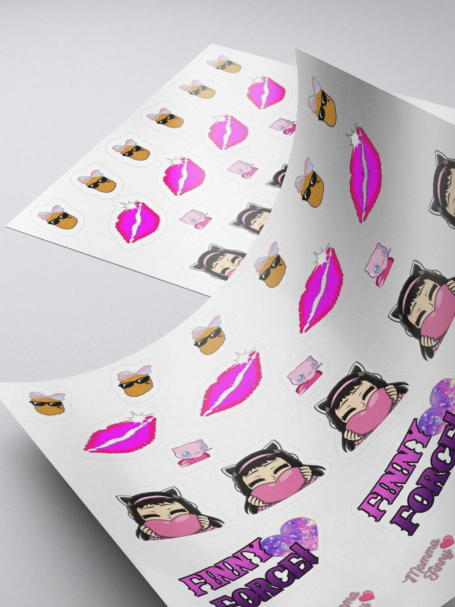Mix and Match Finny Emote Stickers! product image (4)