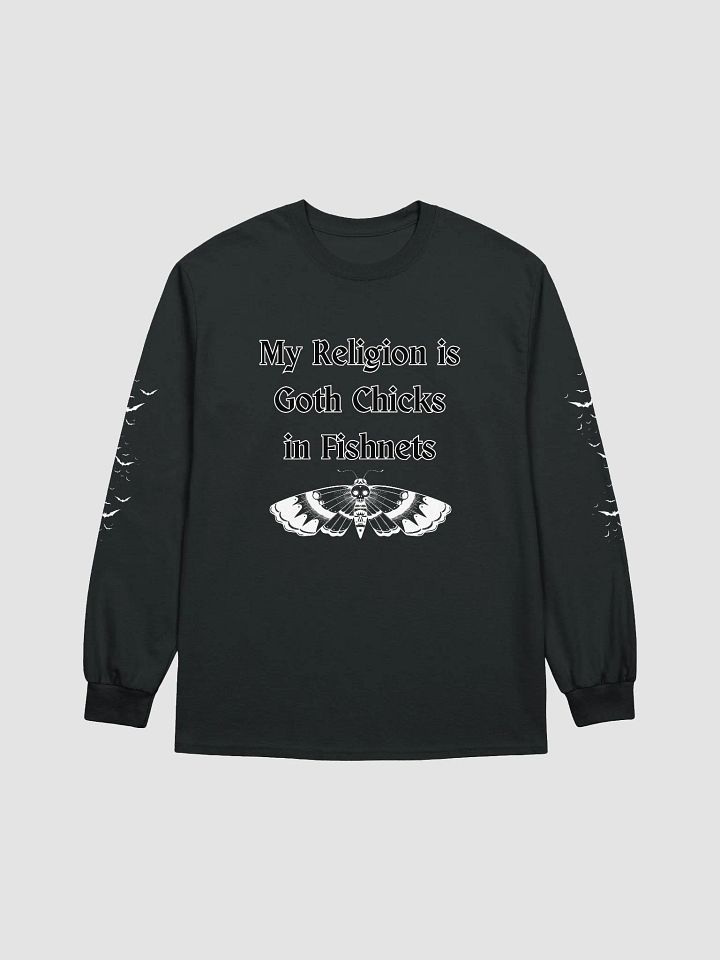 Goth chicks in fishnets long sleeve product image (1)