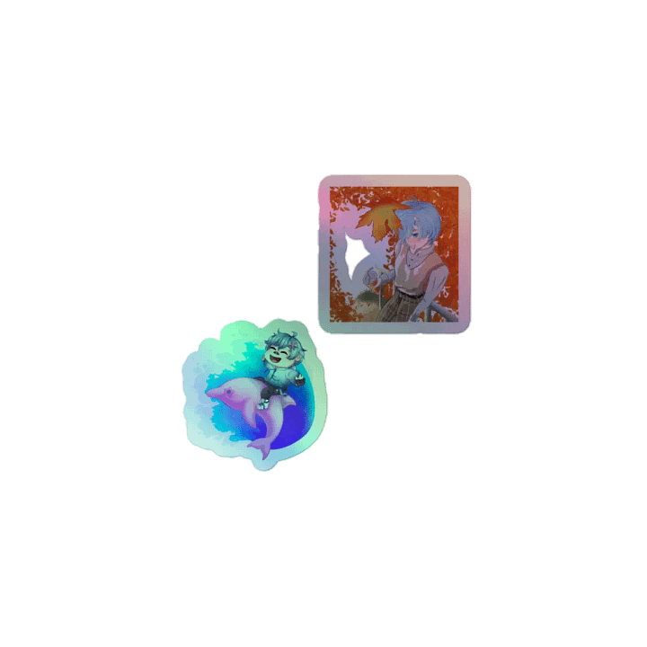 Wave 1 Holographic Community Stickers product image (1)