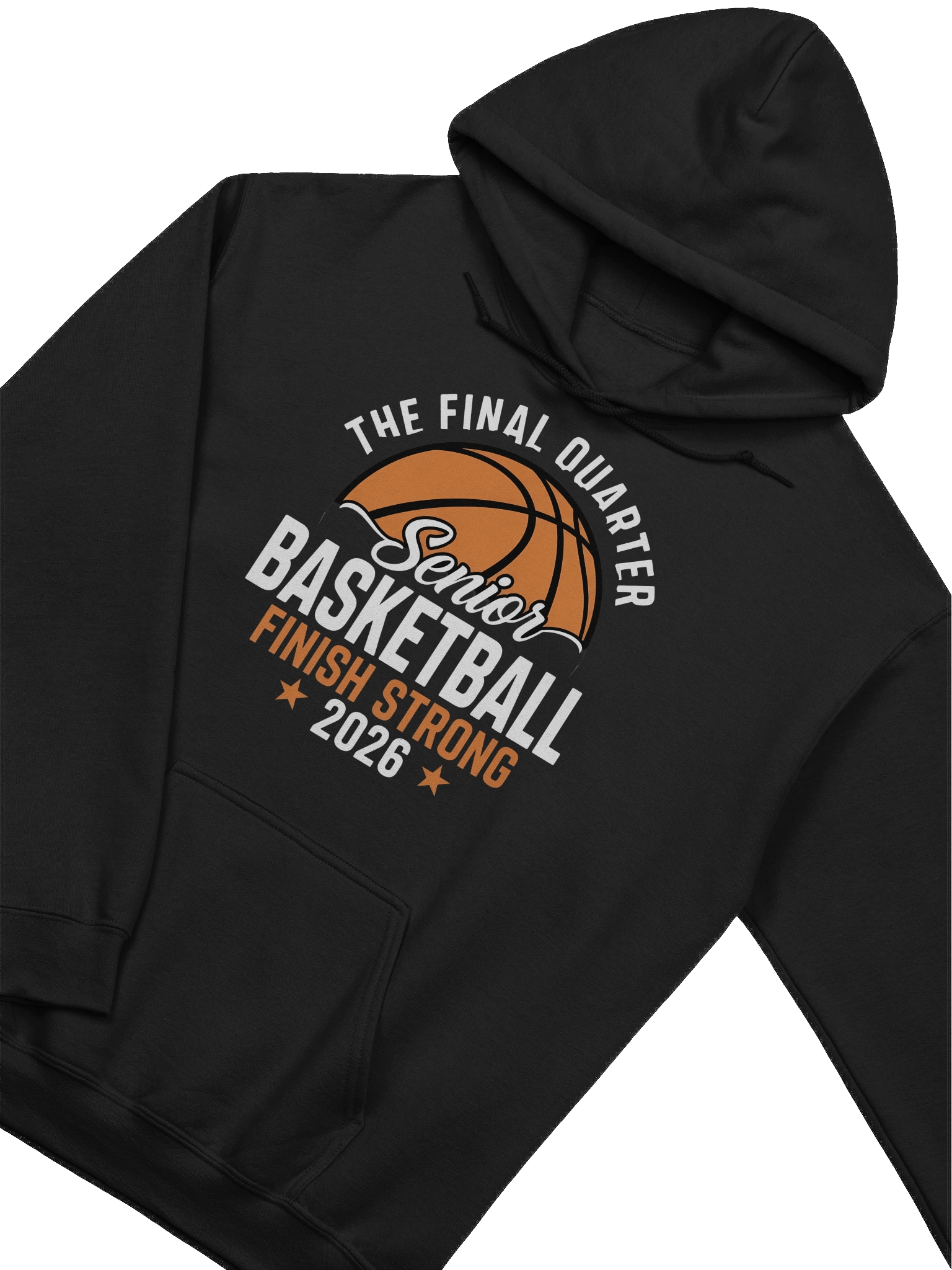 Senior Basketball Finish Strong 2026 Hoodie product image (8)