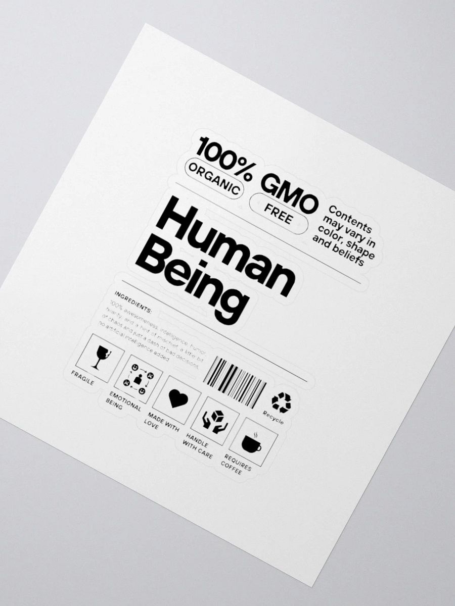 Human Being: Sticker product image (5)