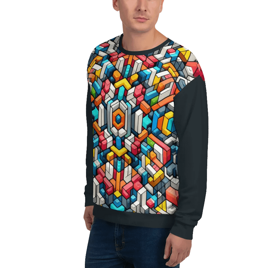 Brick Pattern Unisex Sweatshirt product image (4)